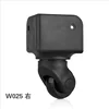 W025 side thicker PP casters plastic trolley case accessories travel bag parts suitcase 90 degree square luggage corner wheel