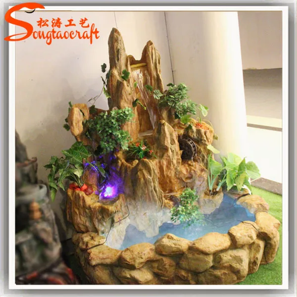 Resin Indoor Fountains And Waterfalls Waterscape Decorative Indoor