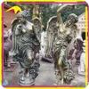 KANO2203 Garden Decor Handmade Fiber Life Size Angel Statue