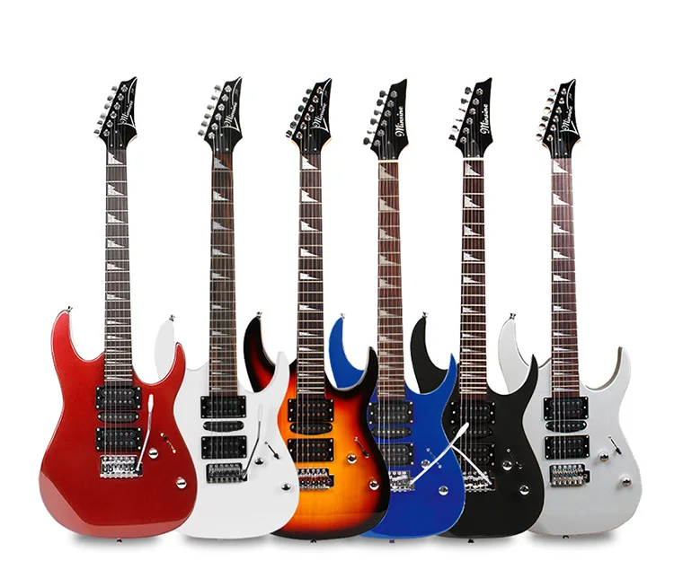 Custom Design  For Sale Wholesale good price Glossy Electric Guitar Factory
