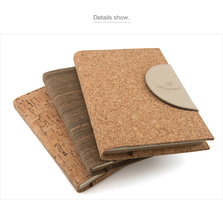 Cork Cover Brown Paper Spiral Diary And Notebook Wholesale Buy Diary