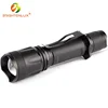 Factory wholesale high powerful brightness power rechargeable electric torch 10W usb led tactical flashlight