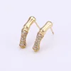 25415 Xuping bamboo fashionable cheap wholesale jewelry simple shape small studs earrings for women
