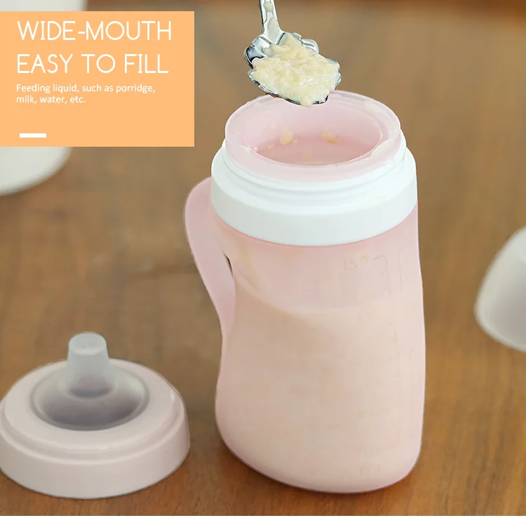 B3 China Product Eco Friendly Feeding Baby Bottle SiliconeAdult Baby Feeding Bottle Silicone