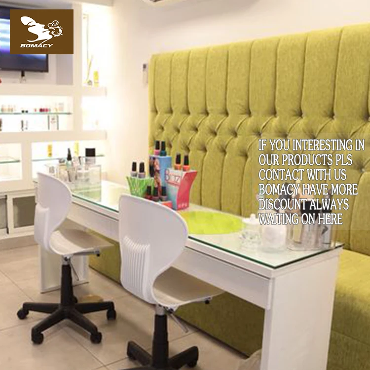 Cheap Salon Glass Top Manicure Tables Manicurist Tables Nail Table