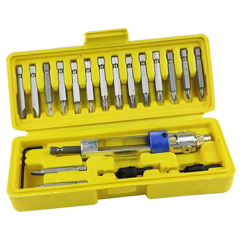 Includes 3//8 Stepped Drill Bit Milescraft 23070003 PocketBit Allen wrench and drill stop Inc.
