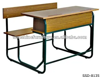 Professional Suppliers Of School Desks And Chairs Two Seater