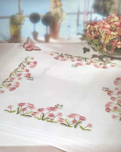 Hand Embroidery Table Cloth Hand Embroidery Table Cloth Product On Alibaba