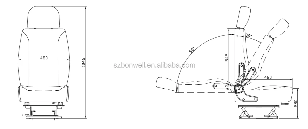 Assento de elevação para motorista Clearance