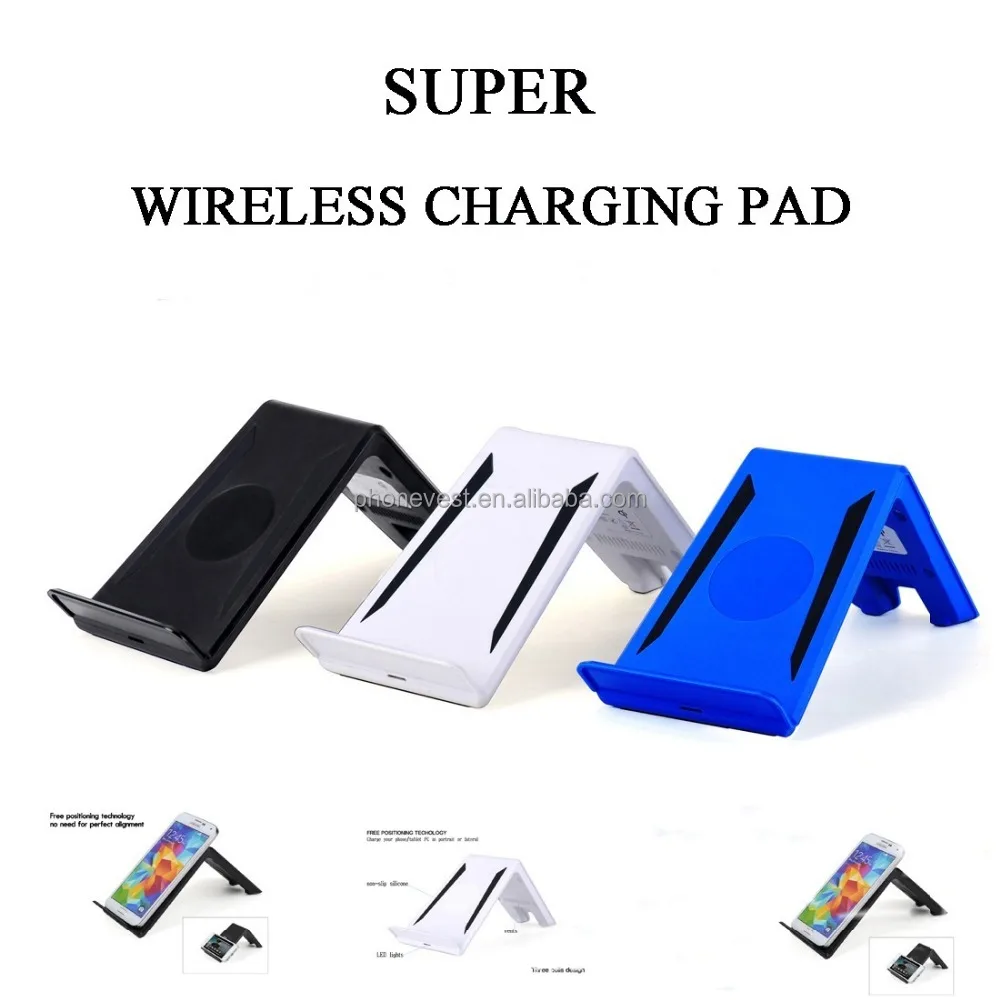 A6 3 coils Qi wireless charger compatible with all type of qi receiver