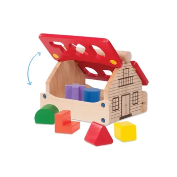 kids wooden activity cube