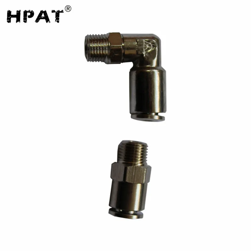 Paintball Air/co2 Macro Line Connector Straight And 90 Degree Quick