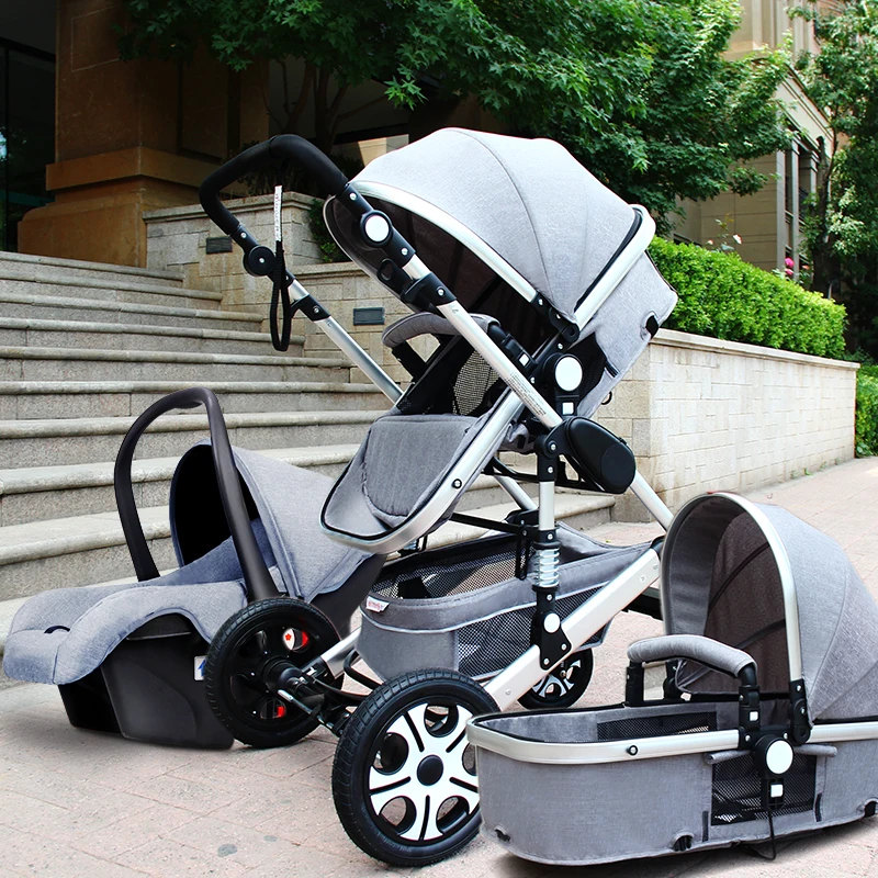 3 in 1 baby stroller car seat