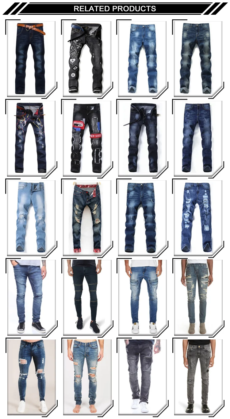 Мужские джинсы виды