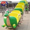 amusement park ride dinosaur kids riding mini electric train