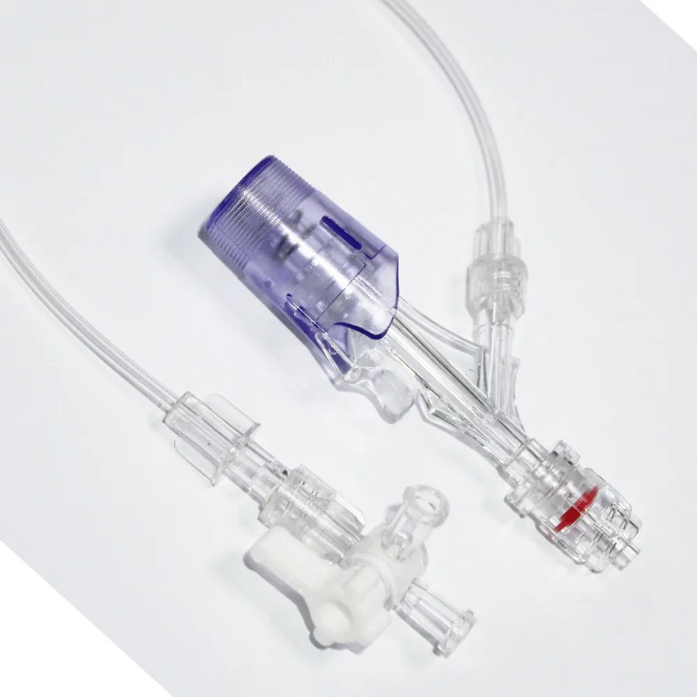 Push Click Y Connector Hemostasis Valve Kit for Cardiology, View
