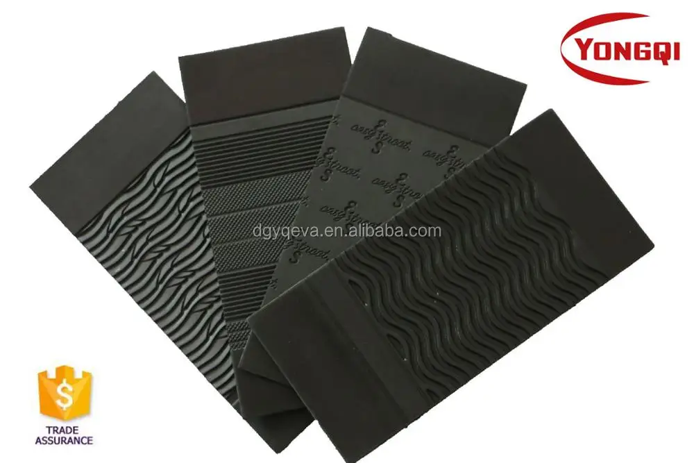 Durable Print Eva Foam Sheets Rubber Outsole Shoe Material Rubber Sole