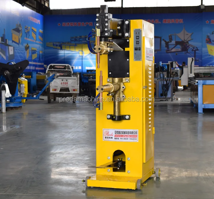Preda Spot Welder Round Pipe Welding Machine By Foot Control With High