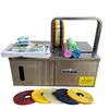 Tabletop tape binding machine strapping vegetable machine Small Size Desktop Small Vegetable Strapping Baling Machine