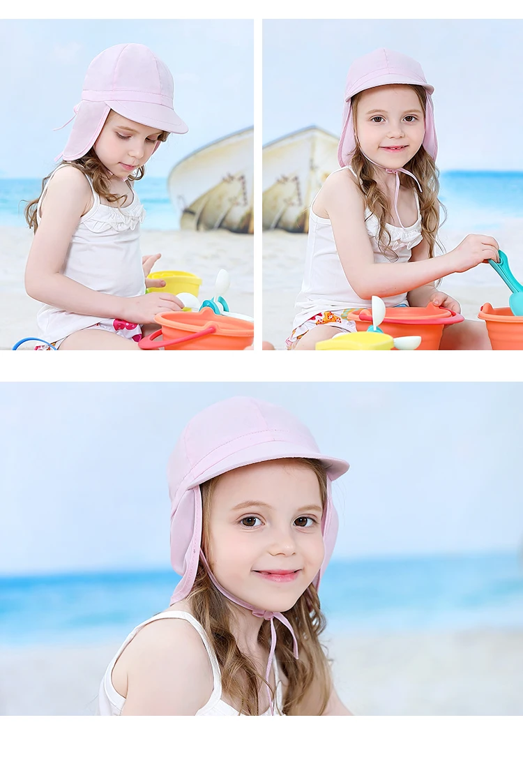 Custom Summer Beach Anti Uv Upf 50 Sun Protection Neck Cover Flap Infant Toddler Baby Sun Hat Buy Baby Sun Hat Baby Swim Flap Hat Baby Flap Sun Protection Swim Hat Product On