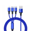 Trending Products 2019 usa Amazon Bestseller Multi 3 in 1 Fast Charging Newest Usb Phone Charger Cable Factory Wholesale