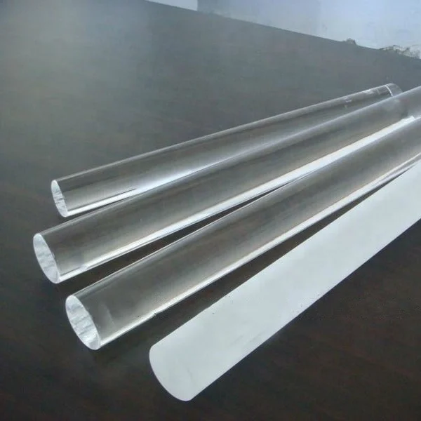 square transparent quartz glass stirring rod