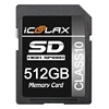Factory Directly Supply Class 10 Flash Memory Card for Camera Car Black Box GPS U3 with Real Capacity 512GB SD Card