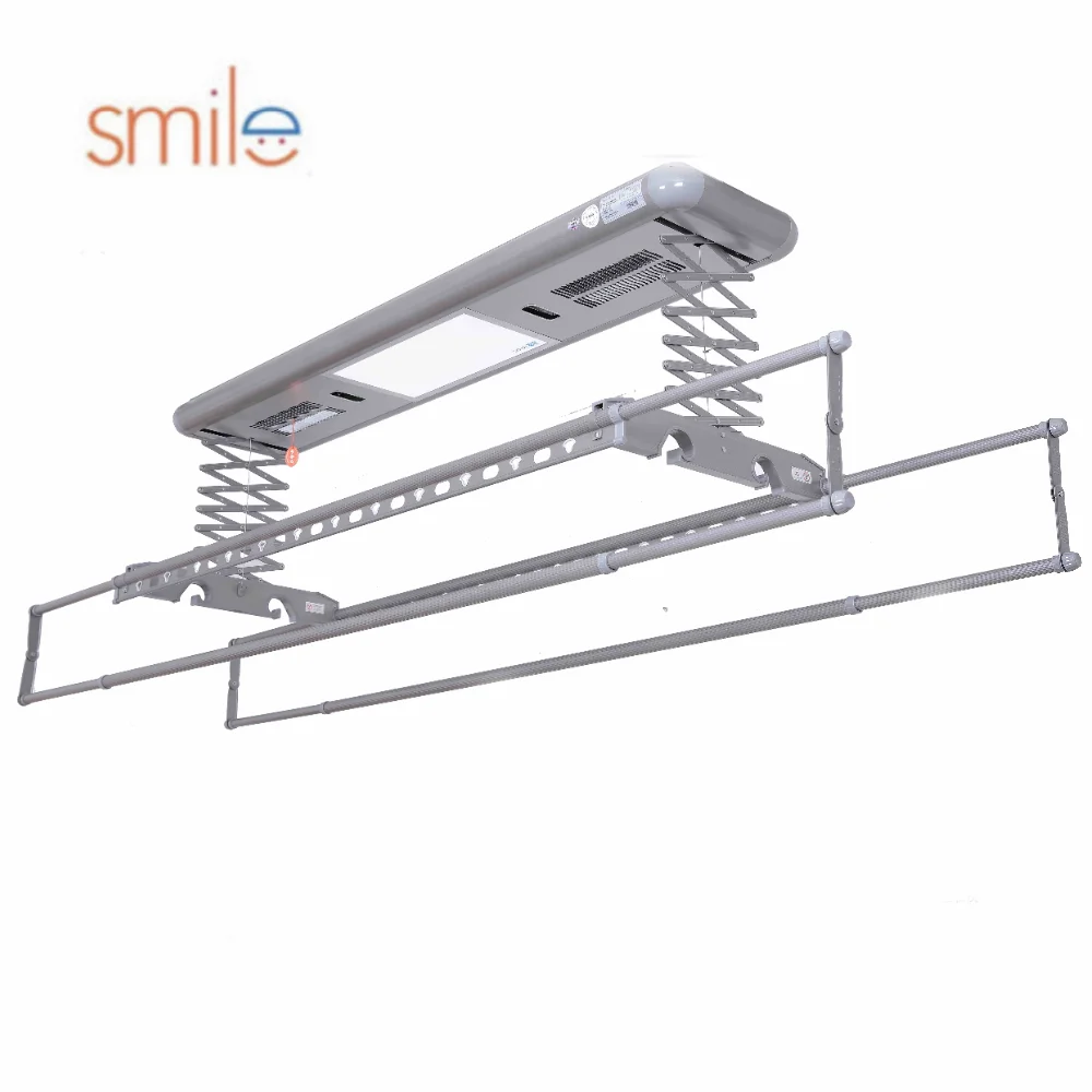 Smart Hot Air Ceiling Mounted Electric Automatic Clothes Drying Rack