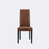 Luxury leather dining chairs / Customized Color fabric simple dining chair