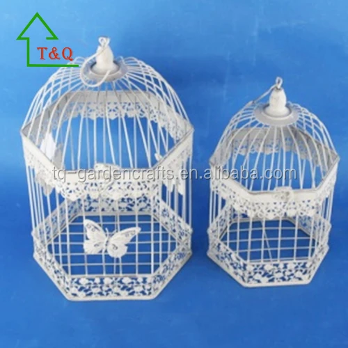 Cheap Wholesale Decorative Bird Cage Accessories In White Buy