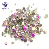 Crystal AB glass rhinestone diamond ,flat back crystal AB rhinestones for nail art