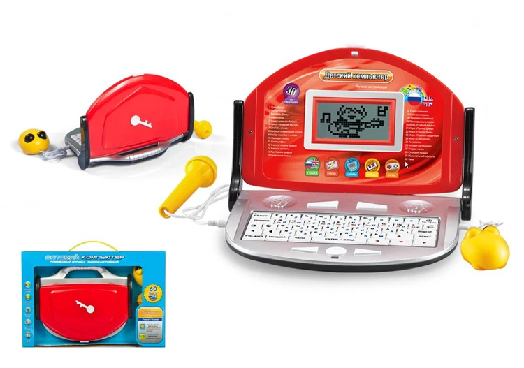 Educational Toys Kids English And Russian Language Learning Computer