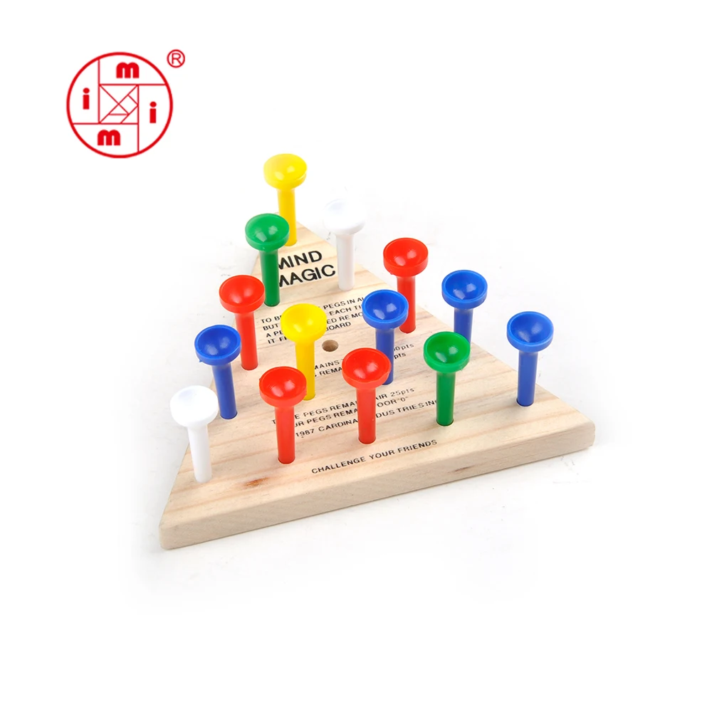 Wooden Triangle Peg Board Game For Promotion Gifts Buy Peg Game