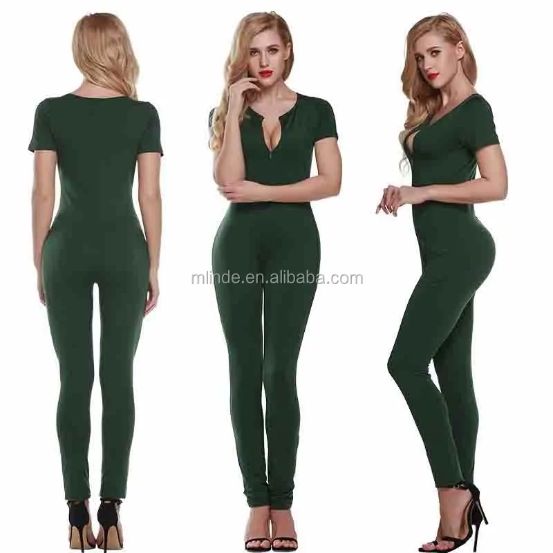 jumpsuit women green