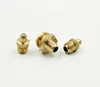 M8x1.25mm Metric male Thread Taper Straight Brass Grease Zerk Nipple Fitting For machine tool greaseing accessory