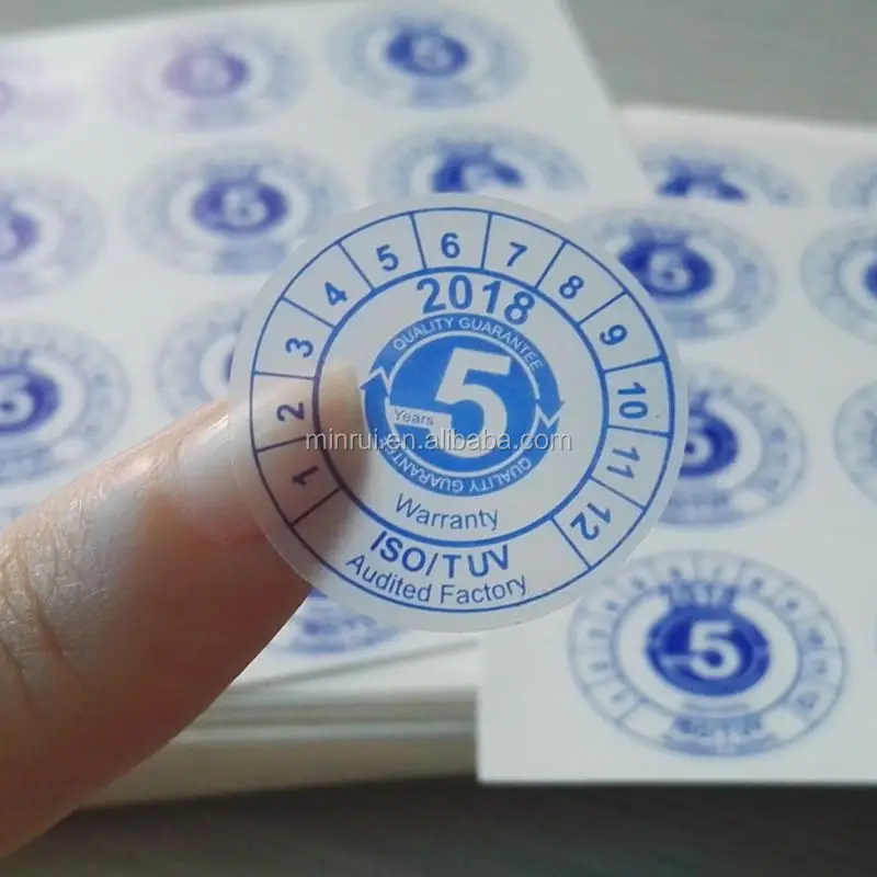 Wholesale Breakable Security Seal Adhesive Warranty Sticker