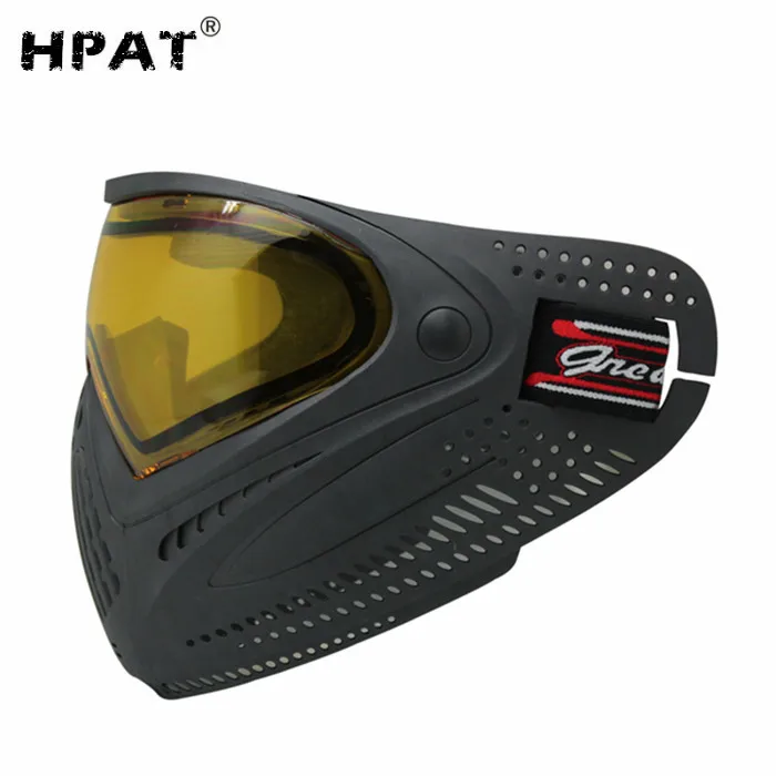 Tactical Full Face Paintball Mask With Anti Fog Thermal Goggles Buy