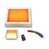 automatic colortherapy changing 12 colors chromo led sauna light
