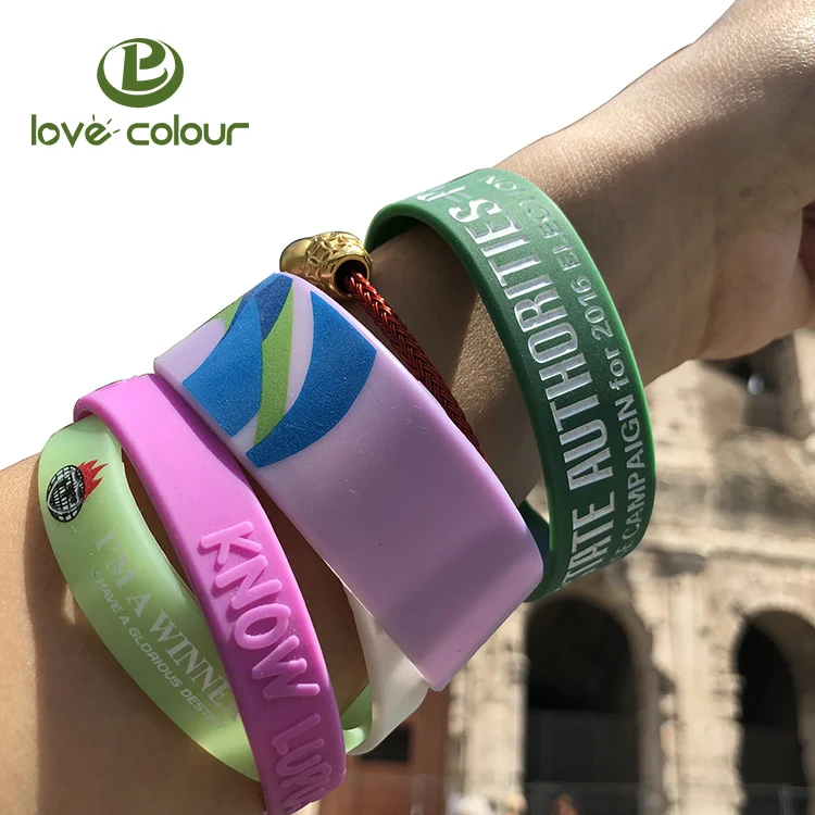 Bulk Cheap Custom Blank Silicone Wristbands No Minimum Buy No Minimum Custom Silicone