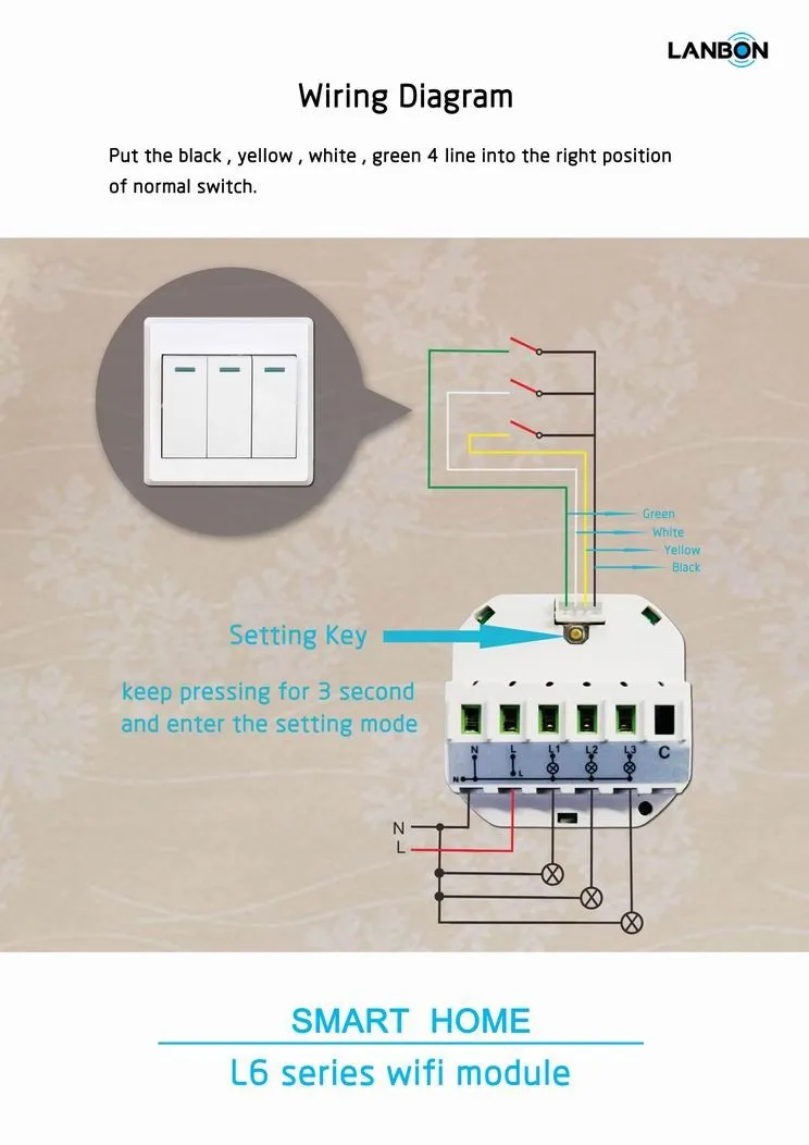 Схема подключения smart switch