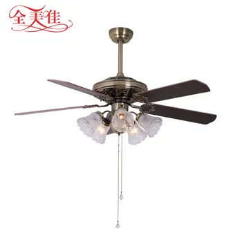 52 Inch American Style Wood Blade Indoor Reverse Ceiling Fan With Light Pull Cord Control Buy Ceiling Fan Indoor Ceiling Fan Pull Cord Control