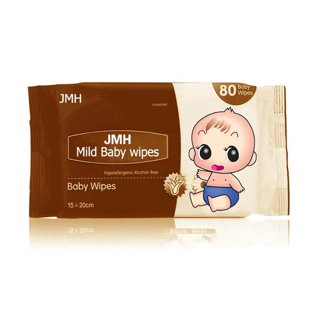 
2018 Wholesale super breathable soft best quality baby wet tissue 