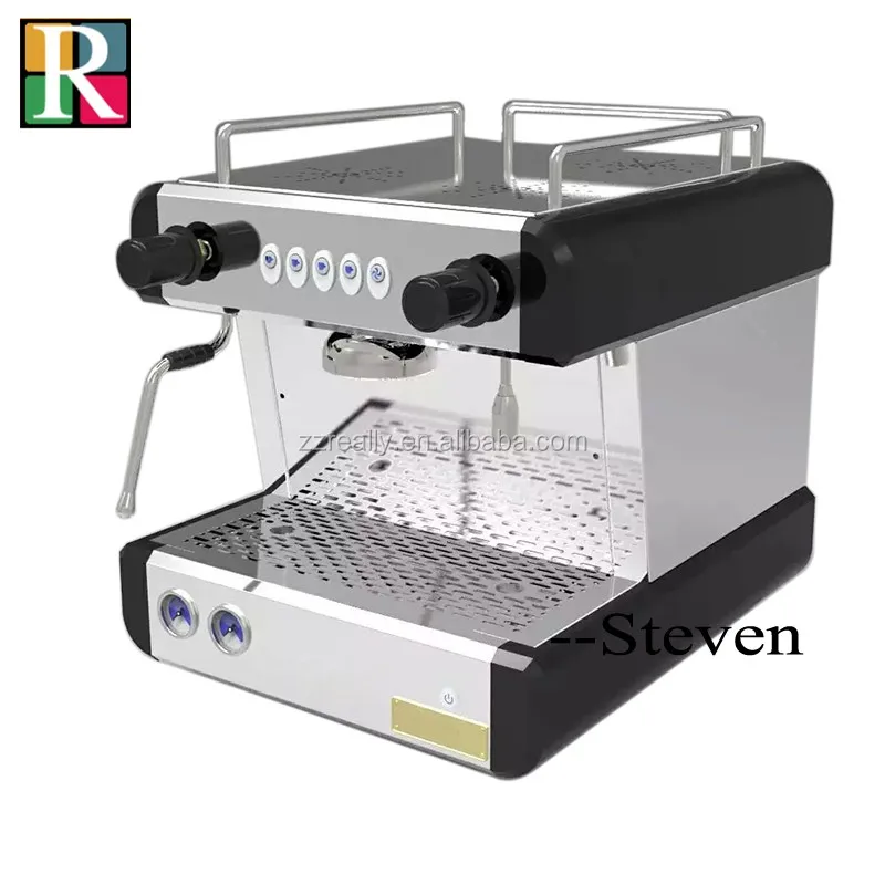 Mesin Pembuat Kopi Espresso Komersial 