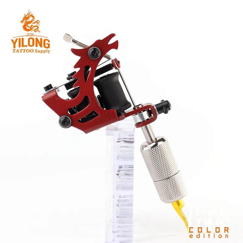 Yilong "Dragon' Shape Iron Tattoo Machine Used for Lined and Shader Coil Tattoo Machine