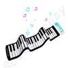 Educational students 49-Key Flexible Electronic Digital speaker Music soft keyboard Roll Up Piano