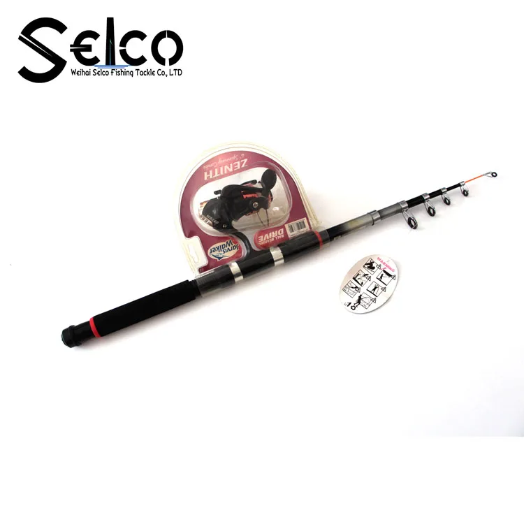Stock Fishing Combo Telescopic Set Fishing Rod And Reel Tackle Set