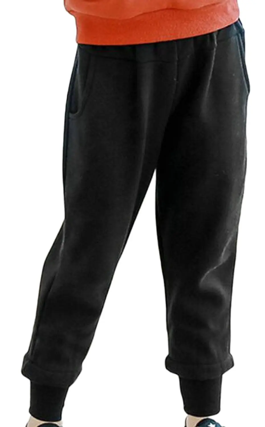 fleece lined jogging bottoms