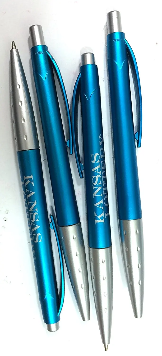 50 BiC Graphic 55720 Flav Light Blue Metallic Promotional Pens - Smoke - Black See Description