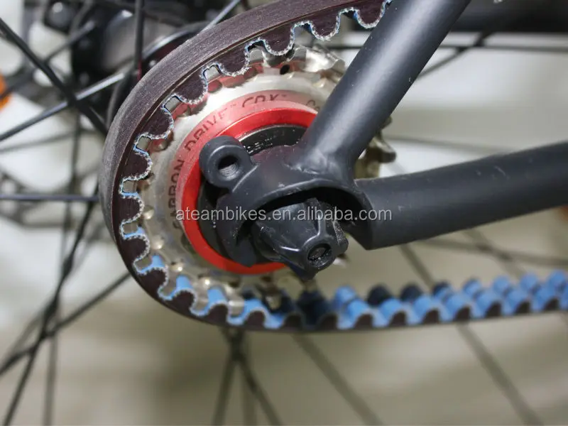 belt drive bicycle frame
