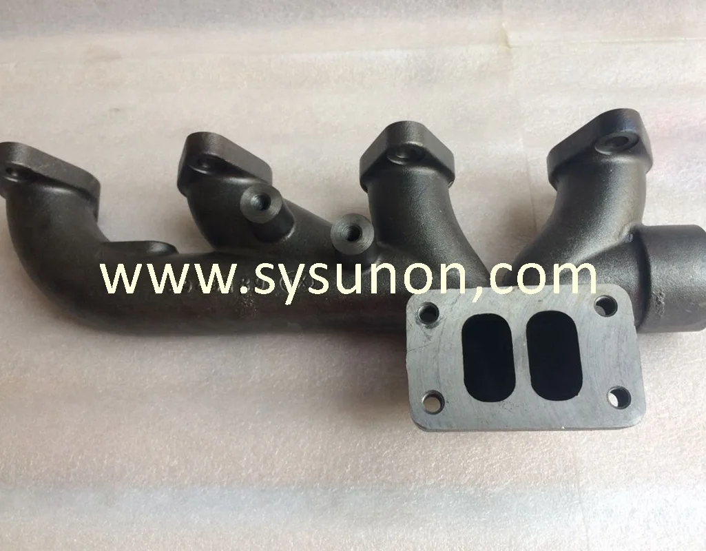 QSB 5.9 diesel Engine Turbocharger Arrangement Exhaust Manifold 